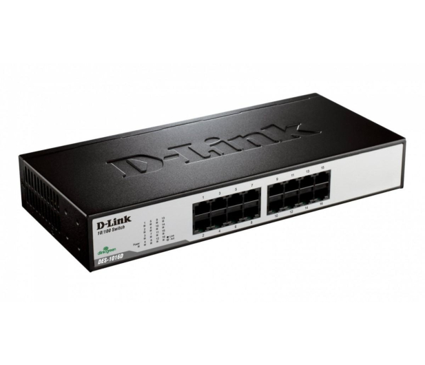 D-Link 16p DES-1016D (16x10/100Mbit) - 7539 - zdjęcie 4